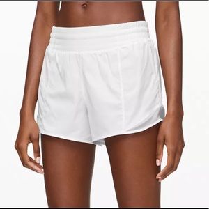 LuluLemon White Shorts in Size 10